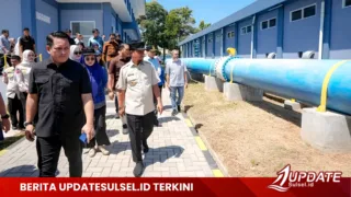 Gubernur Sulsel Bersama DPRD Sulsel Resmikan Operasional Perdana SPAM Regional Mamminasata, Layani 20 Ribu Sambungan Rumah