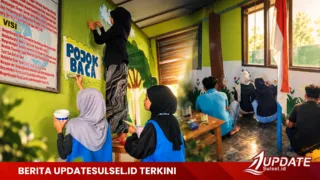 Mahasiswa KKN-DIK Unismuh Makassar Bangun Pojok Baca di SDN 45 Barru, Dorong Minat Literasi Siswa