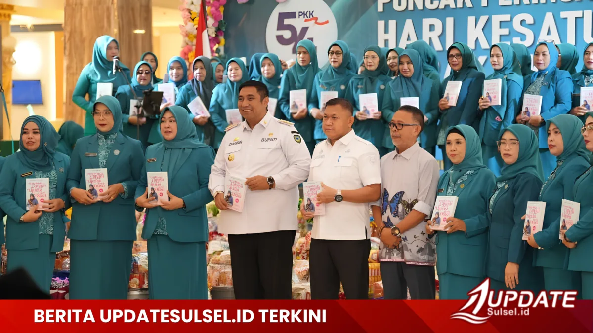 Milad 54 Tahun PKK Maros, Ukir Jejak Pengabdian Lewat Buku “Cahaya Literasi dari Desa”