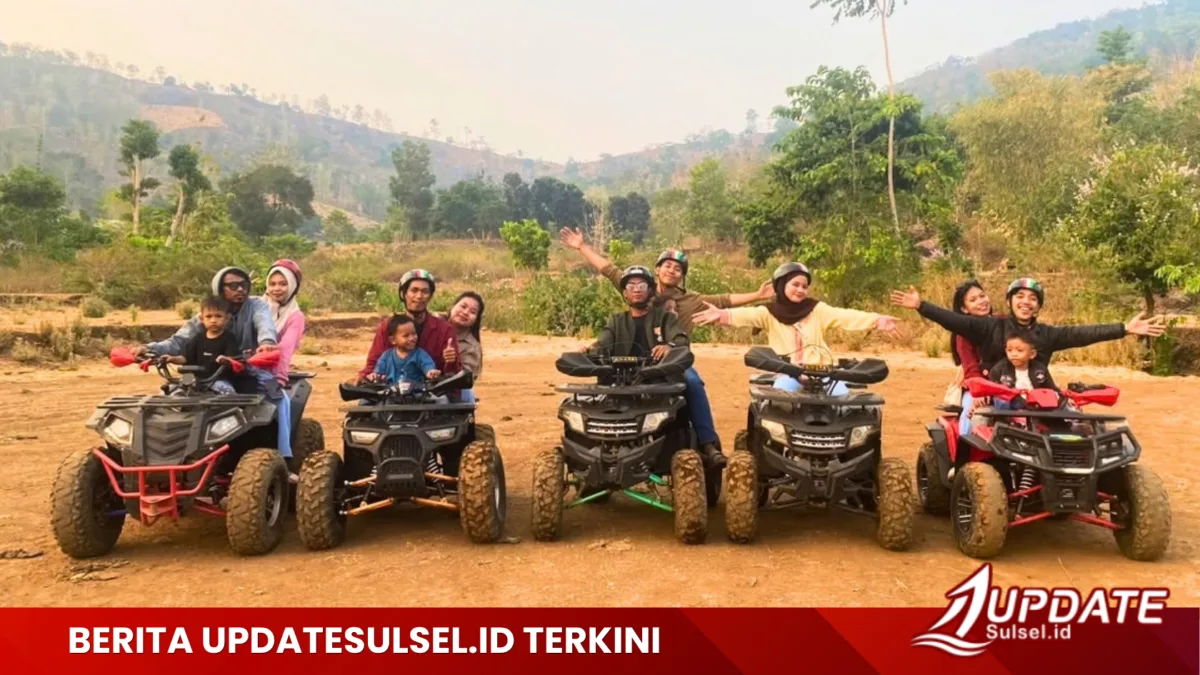 Nikmati Sensasi Petualangan ATV di Kalekomara, Muhammad Nur Rasul Nikmati Wekeend Bersama Keluarga