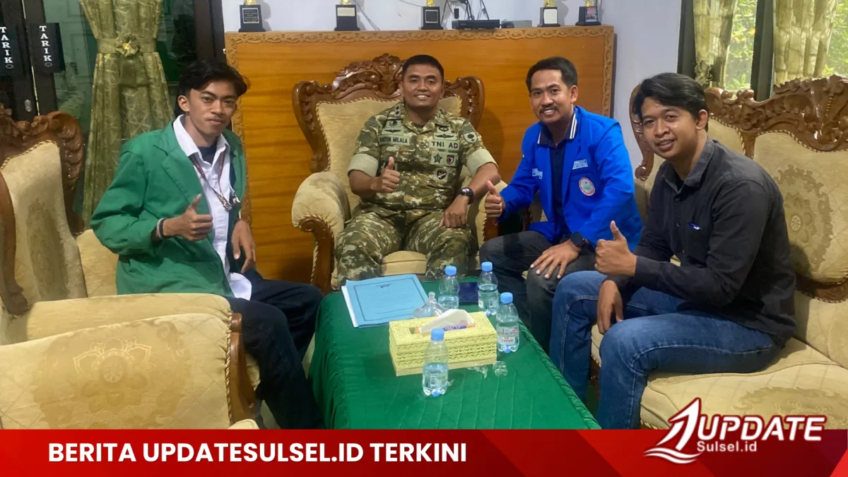 Jelang Milad ke-62 Tahun, PB HIPERMATA Silaturahmi dengan Dandim Takalar, Perkuat Sinergi Pemuda